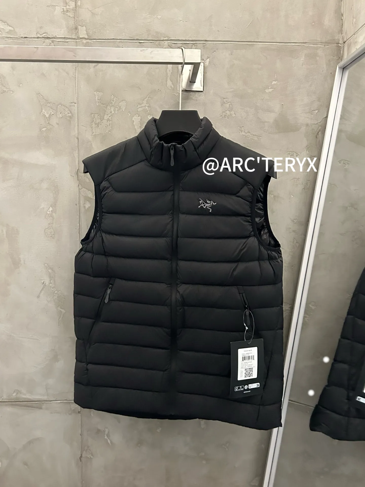 Cerium Vest Black 𝐀𝐫𝐜' Series 90 size：s-xxl